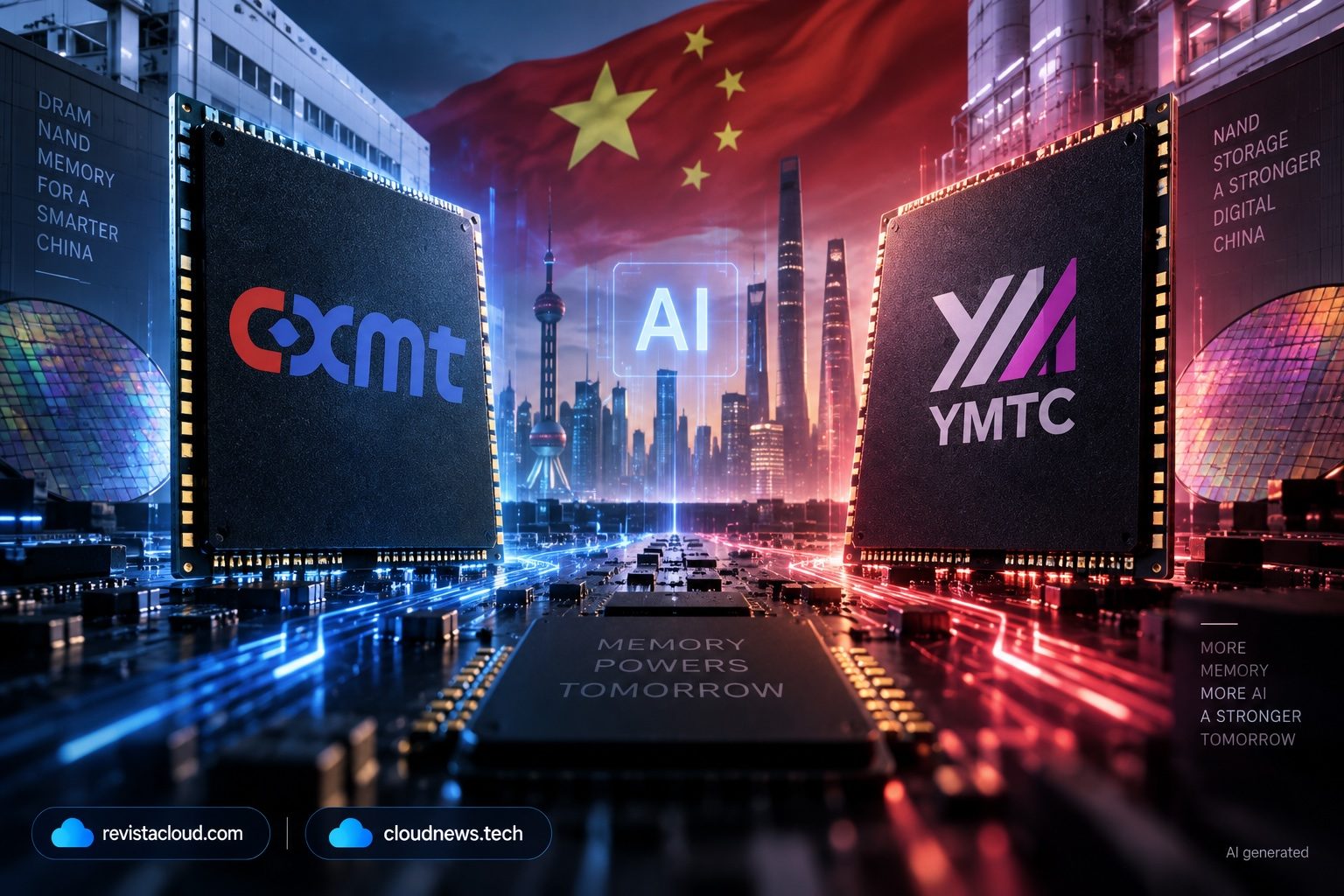 CXMT y YMTC se Enfrentan en una Carrera Crucial por la Dominación de la Memoria China en la Era de la IA 1 CXMT y YMTC se Enfrentan en una Carrera Crucial por la Dominación de la Memoria China en la Era de la IA