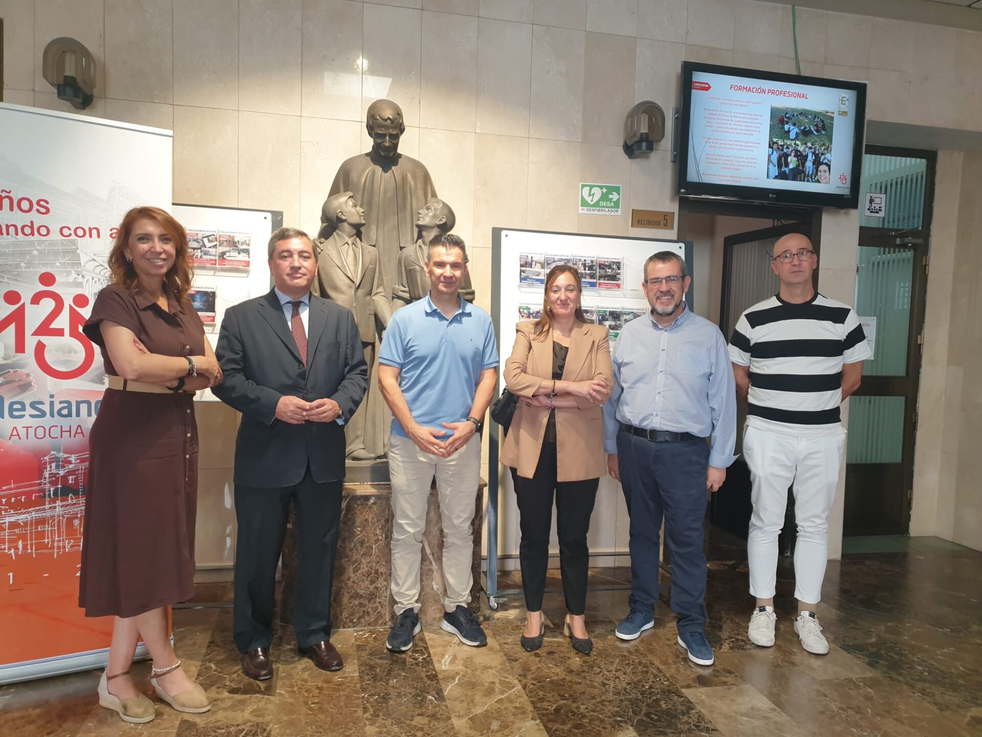Colaboración entre AECIM y Salesianos Atocha impulsa la Formación Profesional en la industria madrileña 1 Colaboración entre AECIM y Salesianos Atocha impulsa la Formación Profesional en la industria madrileña