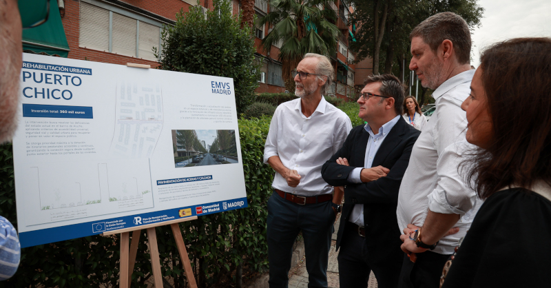 Comienzan las Obras de Regeneración Urbana en la Colonia de Puerto Chico, Latina 1 Comienzan las Obras de Regeneración Urbana en la Colonia de Puerto Chico, Latina
