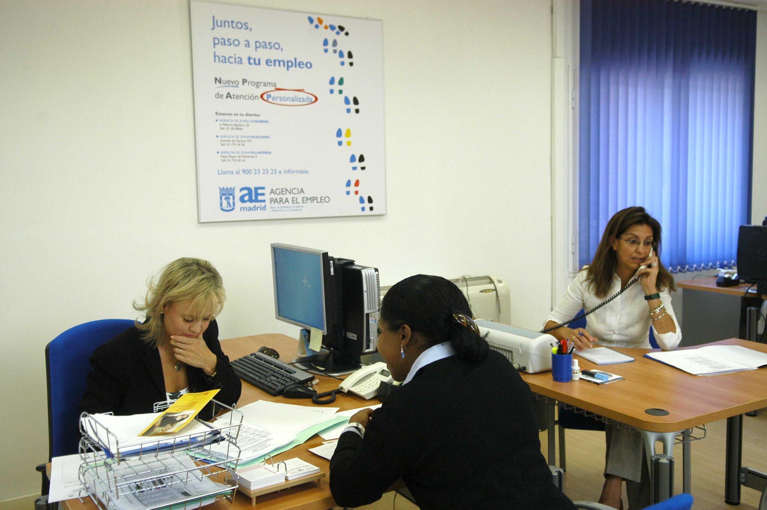 Disminuye el desempleo un 0,6 % entre mayores de 55 años en Madrid