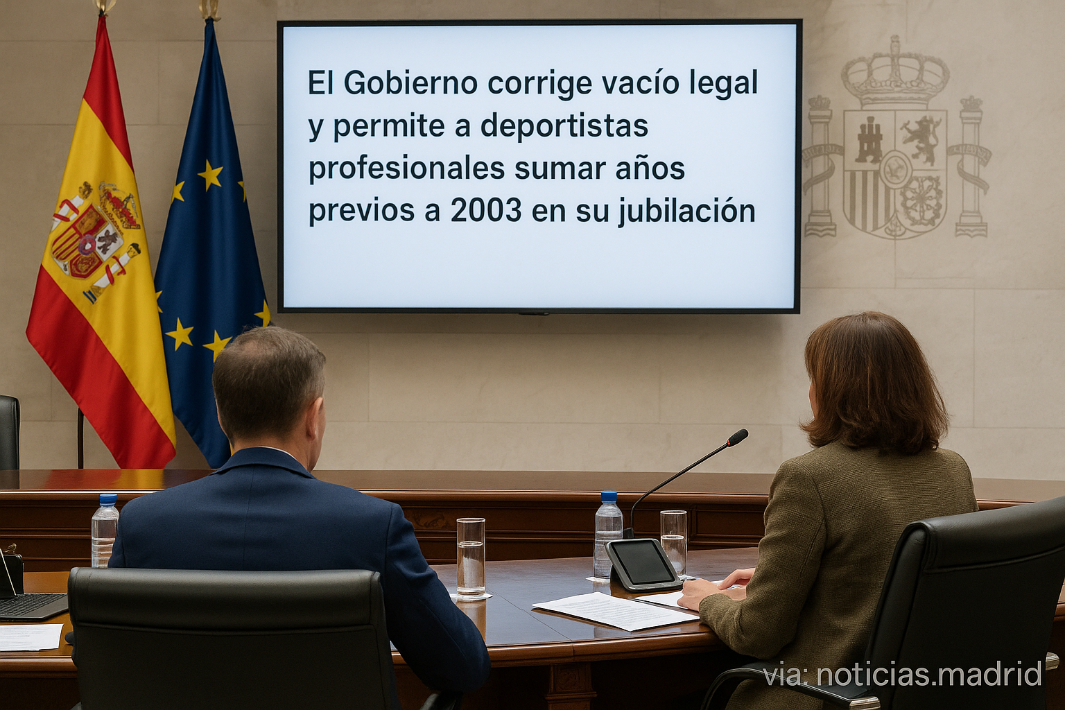 El Gobierno corrige vacío legal y permite a deportistas profesionales sumar años previos a 2003 en su jubilación