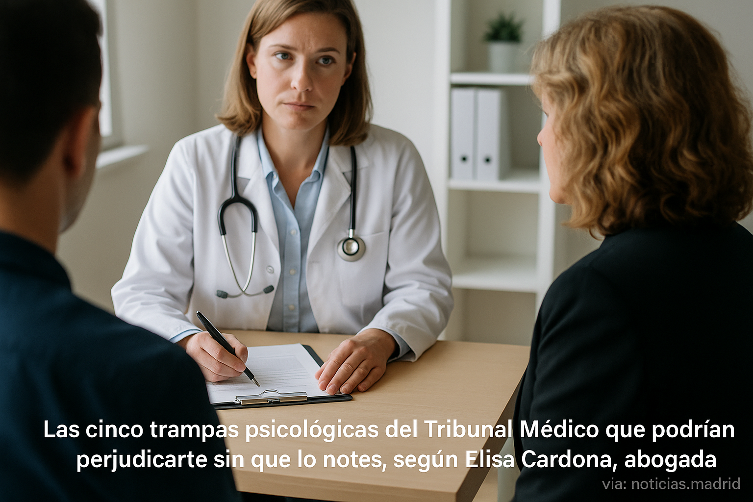 Las cinco trampas psicológicas del Tribunal Médico que podrían perjudicarte sin que lo notes, según Elisa Cardona, abogada