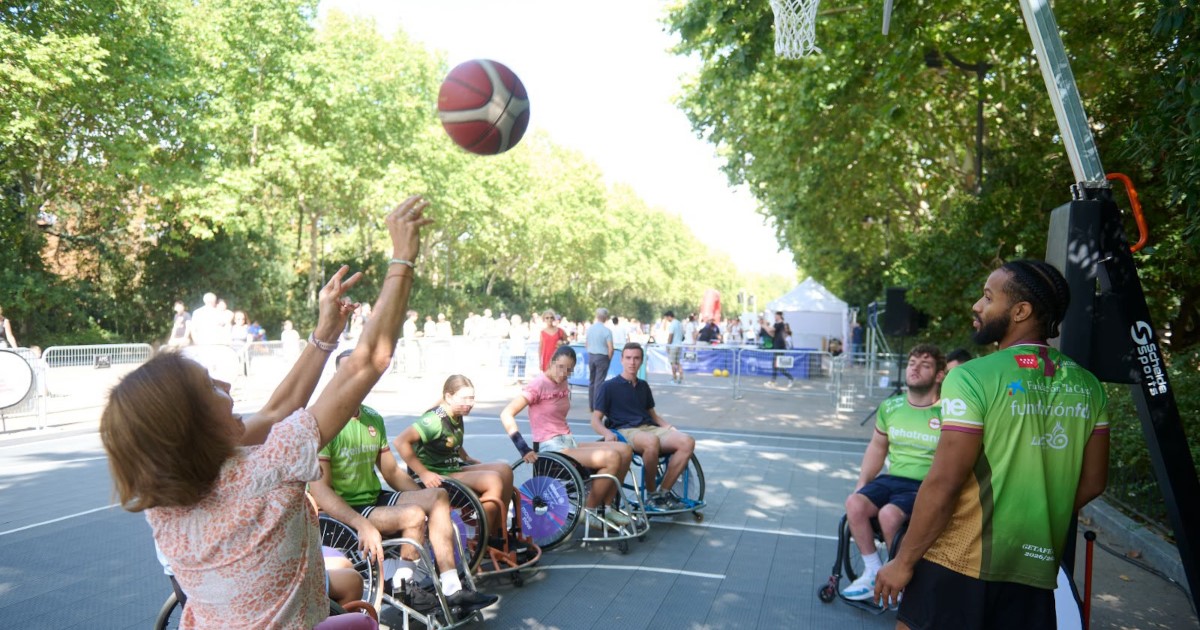 Madrid conmemora el gran Día del Deporte Inclusivo y Olímpico