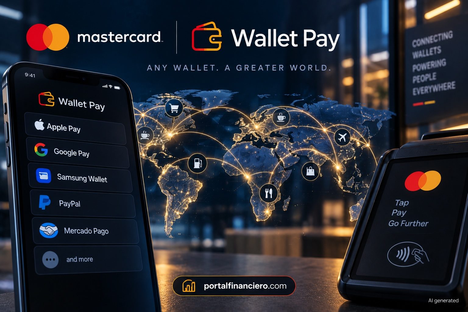 Mastercard Introduce Wallet Pay: Conexión Global para Monederos Digitales