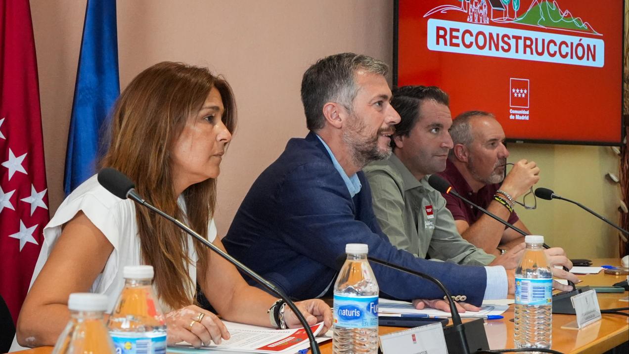 Nuevas Estrategias de Recuperación para la Sierra Oeste: La Comunidad de Madrid Informa a los Alcaldes Afectados por el Incendio