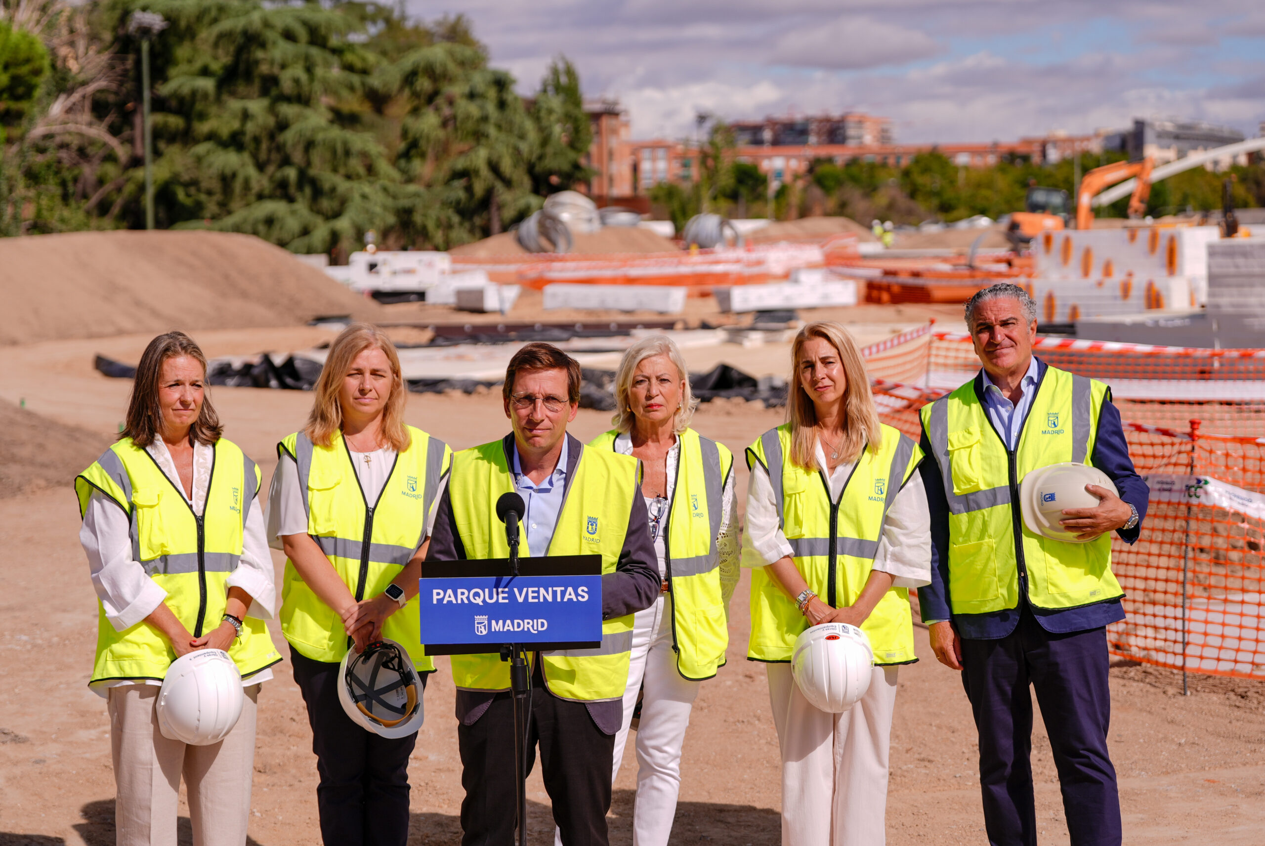 Parque Ventas: Avance del 70% en el Nuevo Espacio Verde sobre la M-30