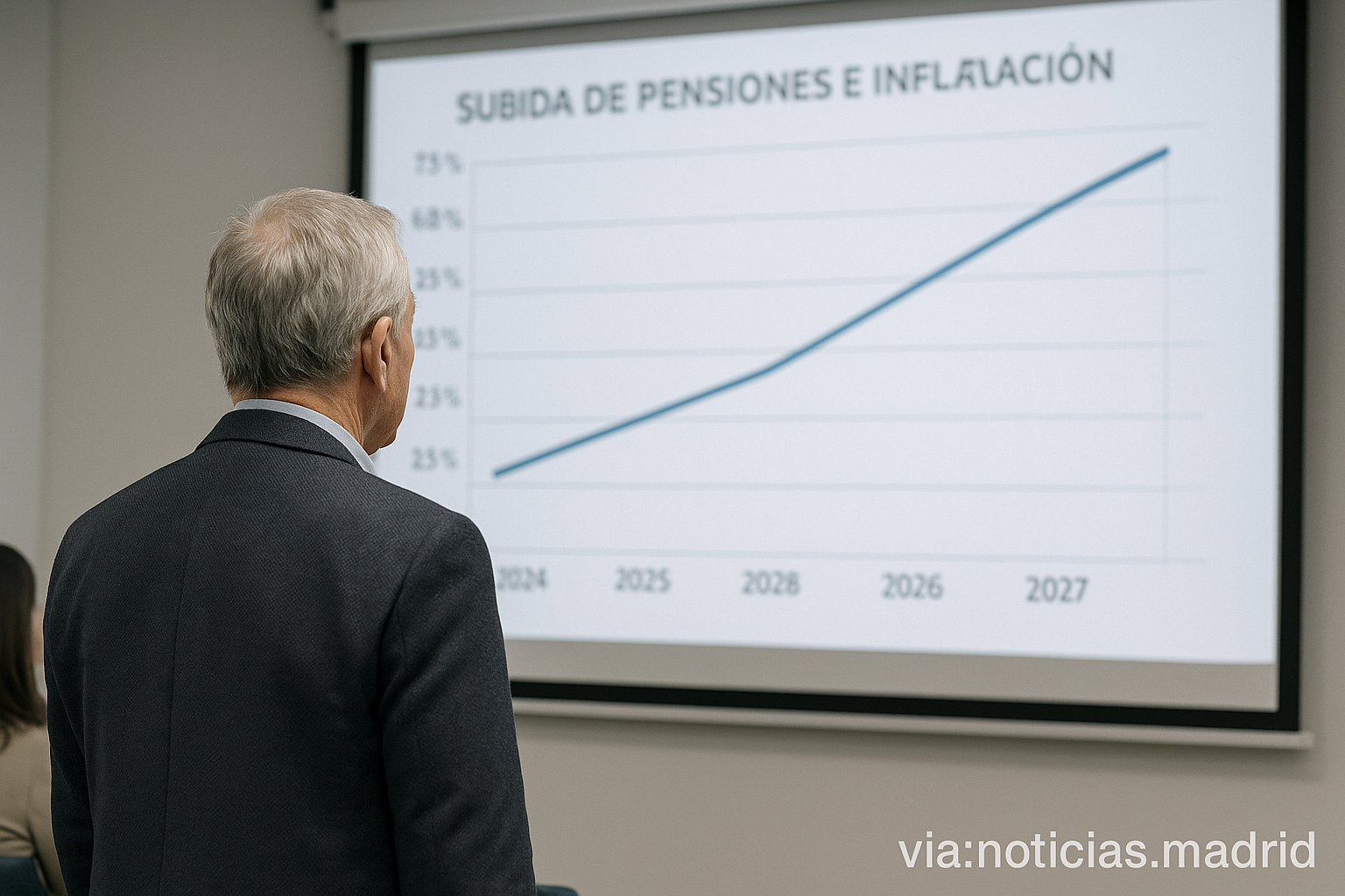 Proyección de la subida de pensiones en 2027 ante el incremento explosivo de la inflación