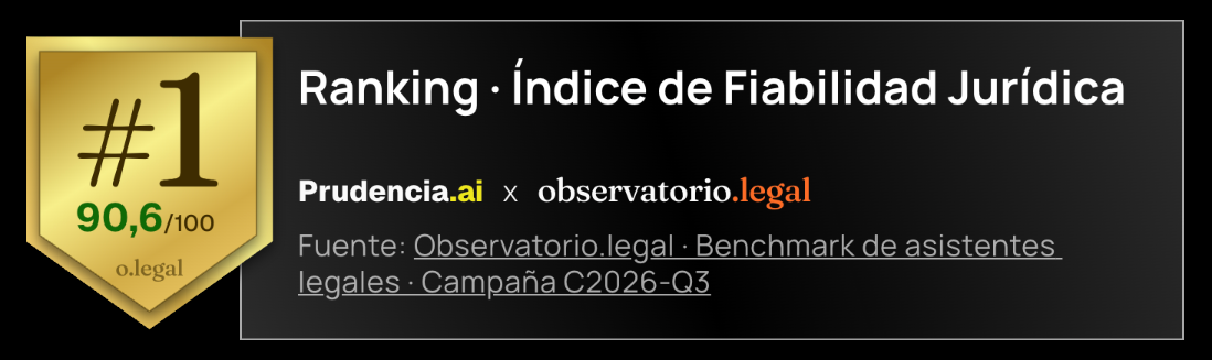 Prudencia.ai: Líder en IA Jurídica en España Según el Observatorio Legal