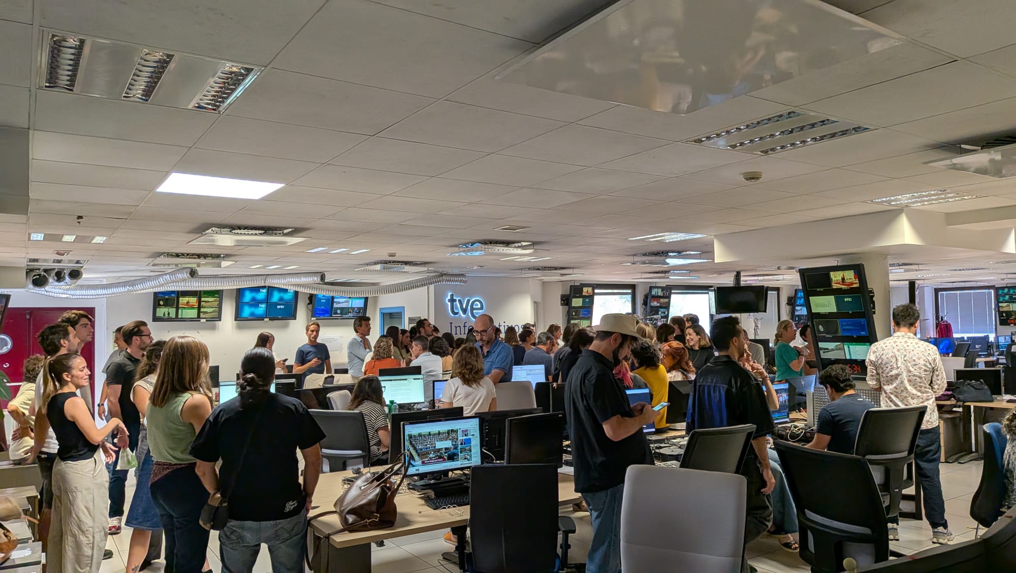 RTVE: La plantilla se planta y exige un cambio inmediato