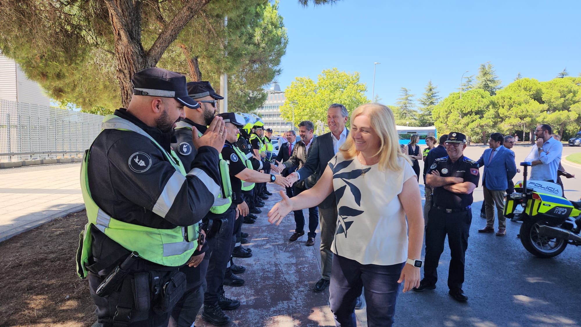 Sanz Supervisa el Operativo de Seguridad del Ayuntamiento para el Gran Premio de Fórmula 1