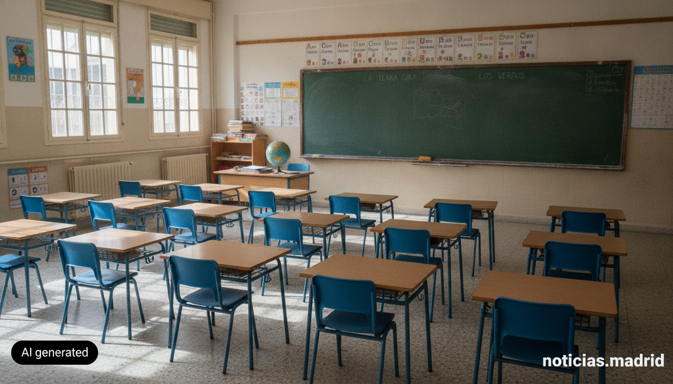 Madrid publica los destinos provisionales de maestros para el curso 2026-2027