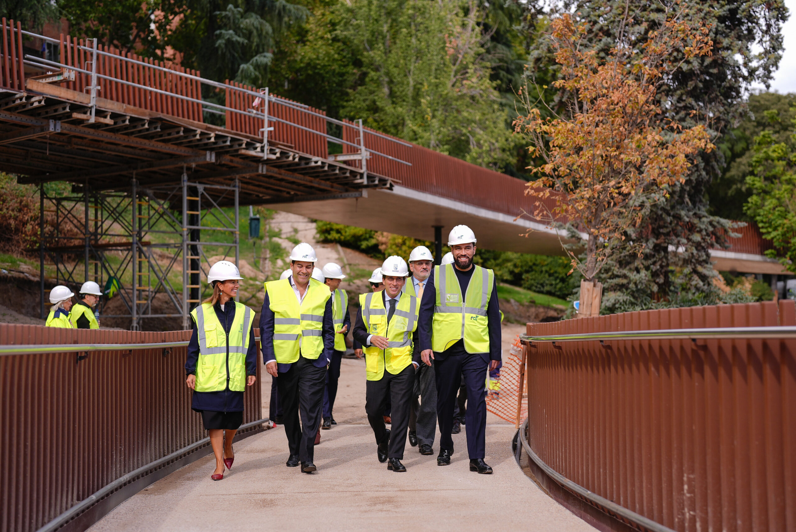 Almeida Presenta las Obras del Parque Ventas a Delegaciones de Ciudades Iberoamericanas