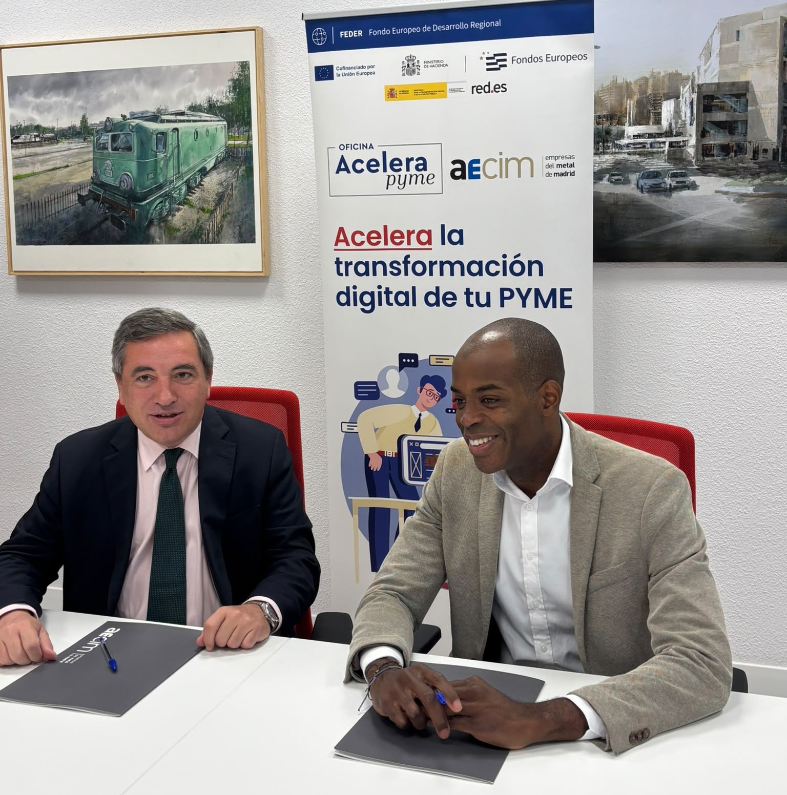 Colaboración entre AECIM y CIFE para Potenciar la Digitalización de Pymes y Autónomos en Fuenlabrada