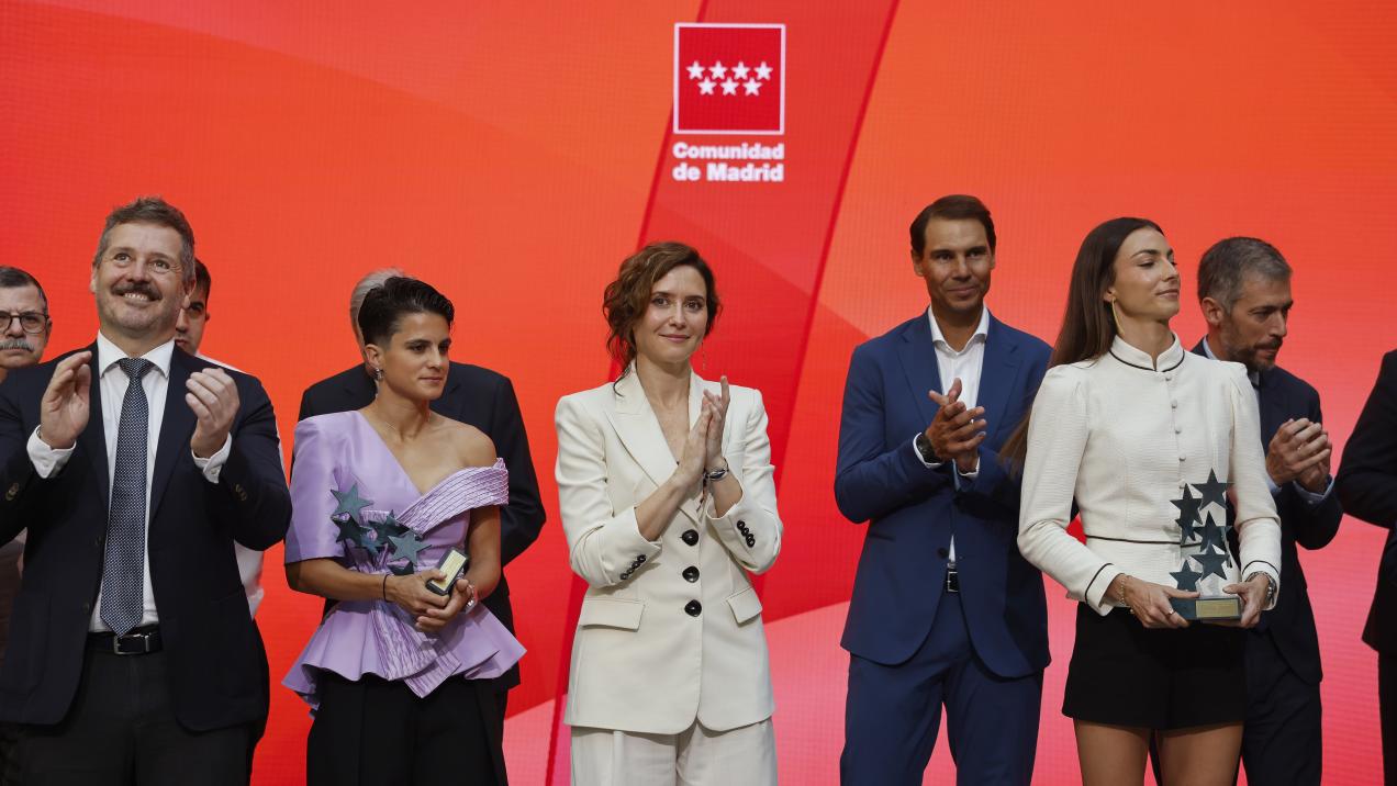 Díaz Ayuso Reconoce a Deportistas en los Premios Siete Estrellas por su Impacto Global en Madrid y España
