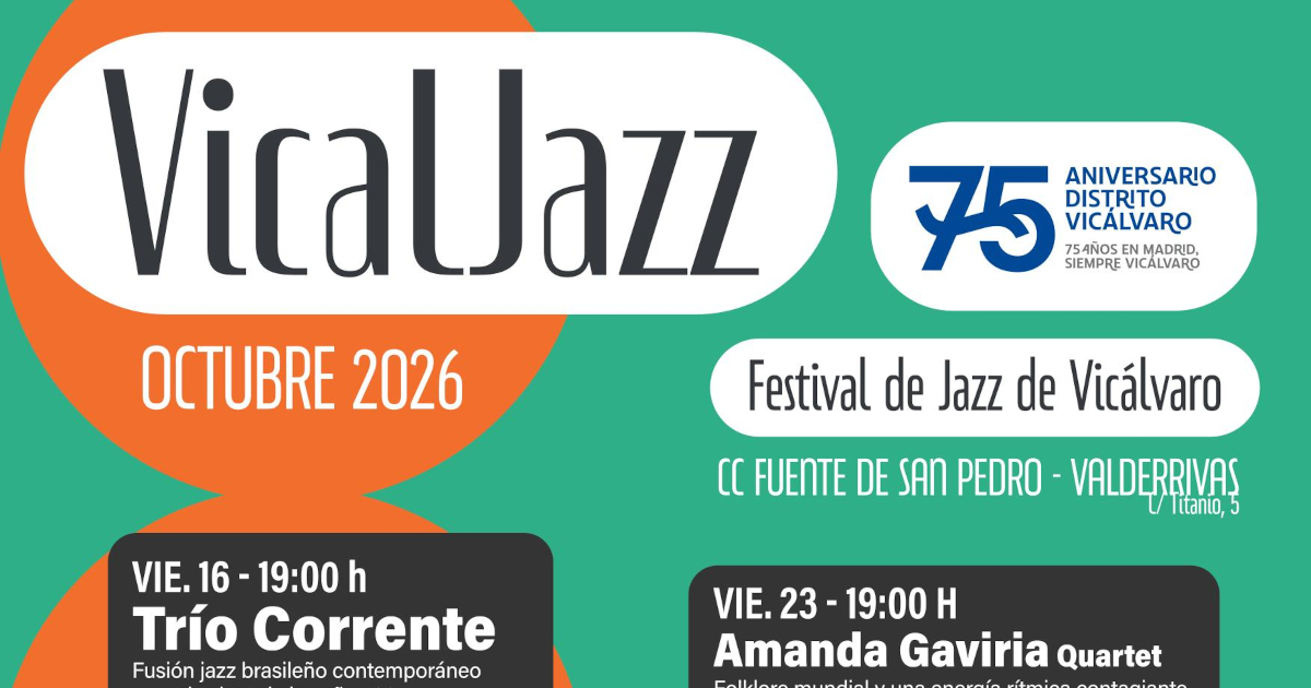 El Festival VicalJazz Lleva la Diversidad del Jazz a los Residentes de Vicálvaro
