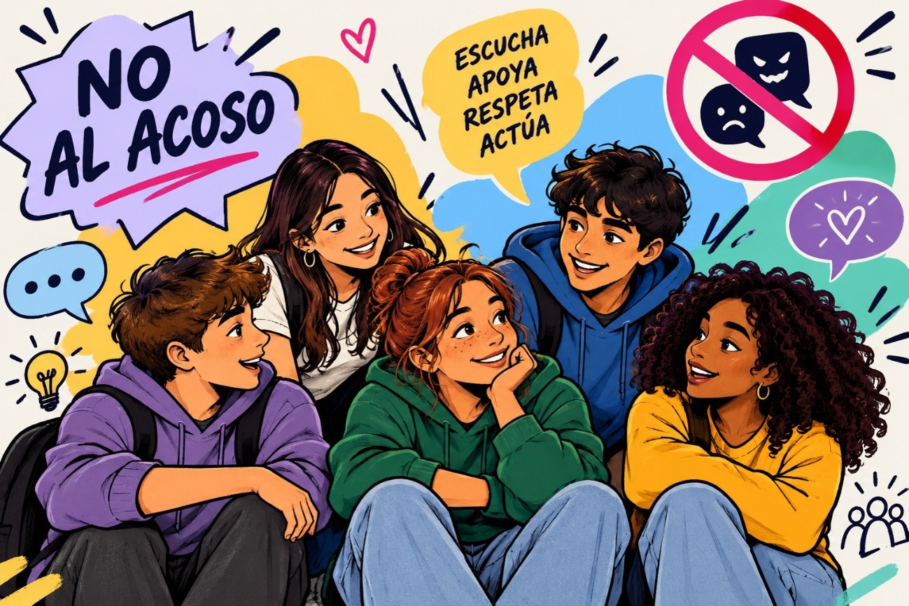 Estudiantes de Medicina USP-CEU crean recursos para frenar el acoso escolar en Madrid