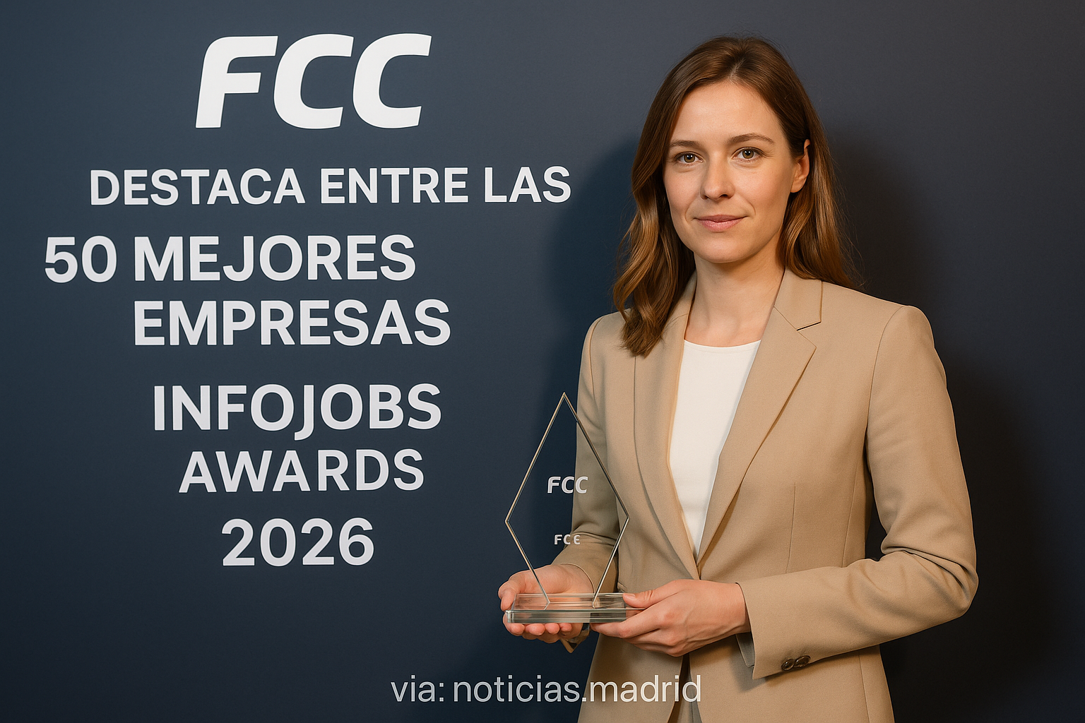 FCC Destaca entre las 50 Mejores Empresas en los InfoJobs Awards 2026