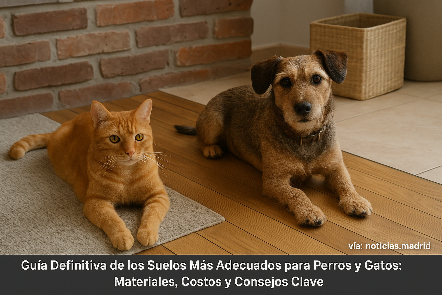 Guía Definitiva de los Suelos Más Adecuados para Perros y Gatos: Materiales, Costos y Consejos Clave