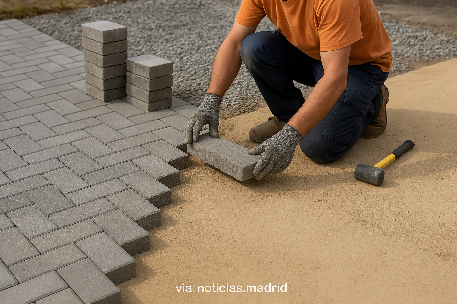 Guía práctica para pavimentar patios y entradas con adoquines de hormigón