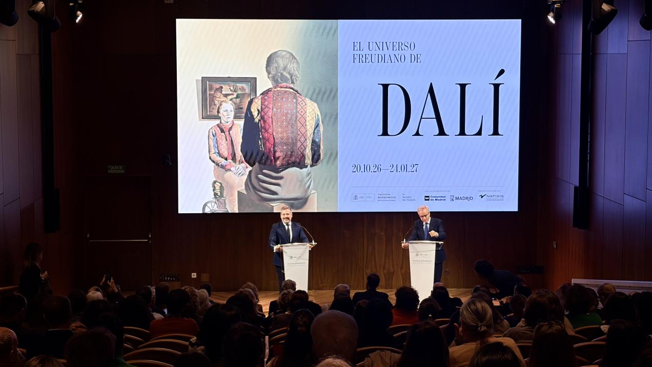 La Comunidad de Madrid impulsa exposición de Salvador Dalí en el Museo Thyssen-Bornemisza.