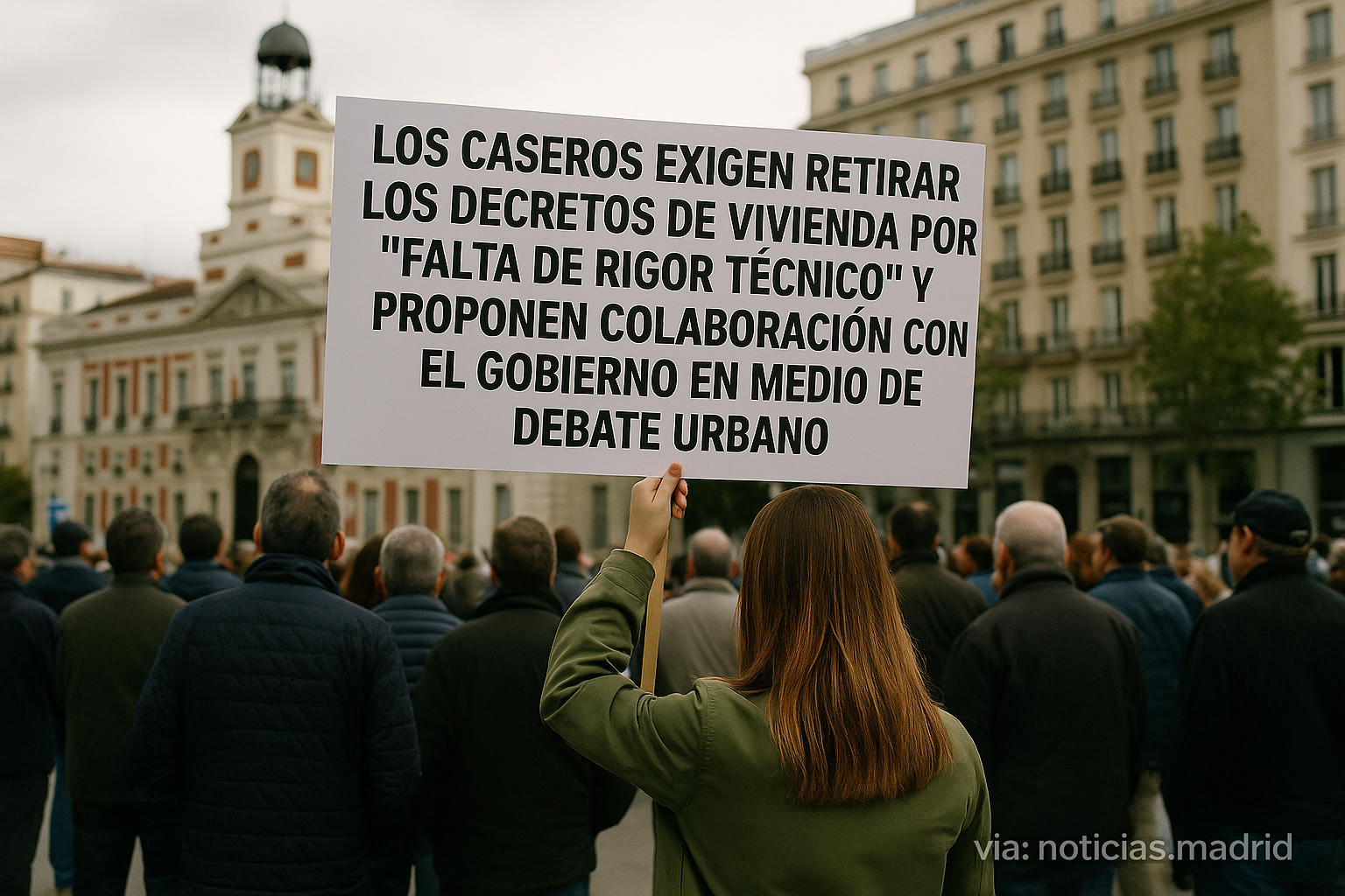 Los Caseros Exigen Retirar los Decretos de Vivienda por "Falta de Rigor Técnico" y Proponen Colaboración con el Gobierno en Medio de Debate Urbano 1 Los Caseros Exigen Retirar los Decretos de Vivienda por «Falta de Rigor Técnico» y Proponen Colaboración con el Gobierno en Medio de Debate Urbano