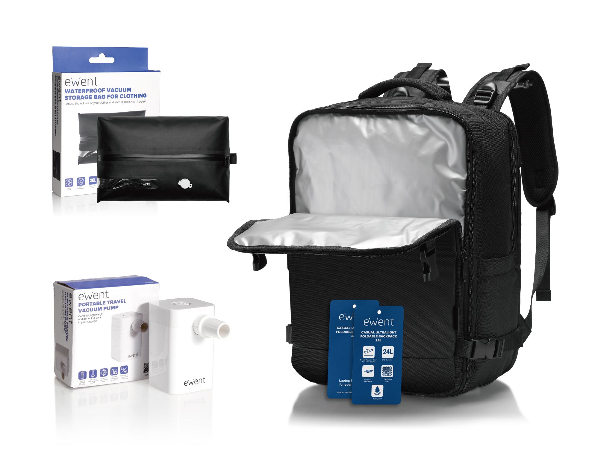 Mochila Ewent EW2540: Tu Aliada Perfecta para Aventuras Inolvidables