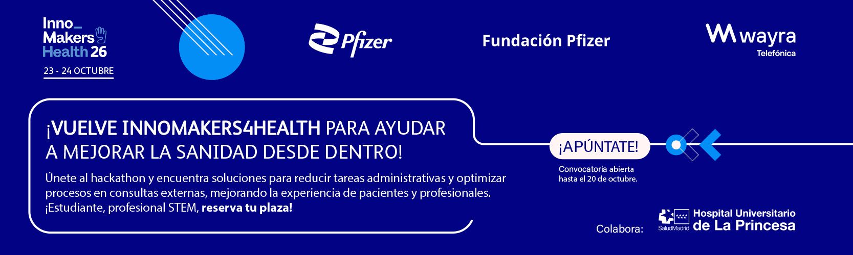 Wayra, Pfizer y Fundación Pfizer Lanzan Iniciativa para Mejorar la Eficiencia en Consultas Externas Hospitalarias